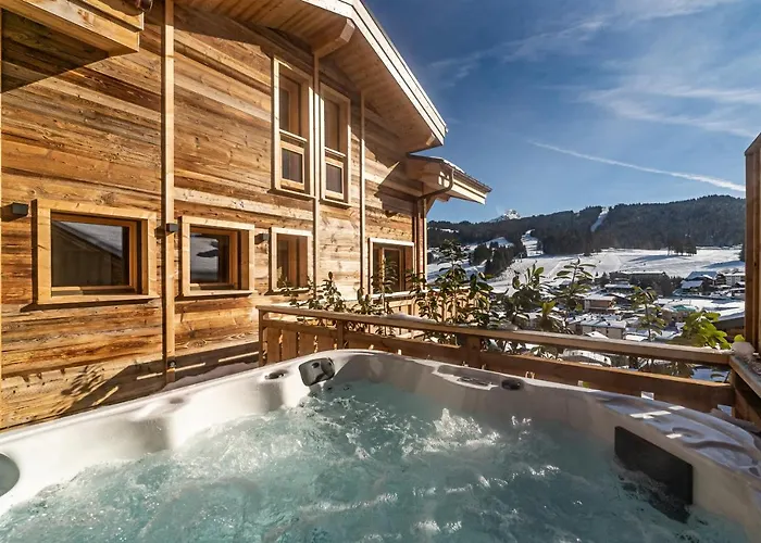 Duplex Pen Men - Les Gets, Proche Du Centre, Jacuzzi, Superbe Vue