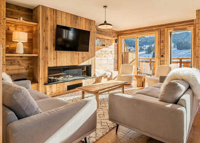 Apartment Duplex Pen Men - Les Gets, Proche Du Centre, Jacuzzi, Superbe Vue Les Gets