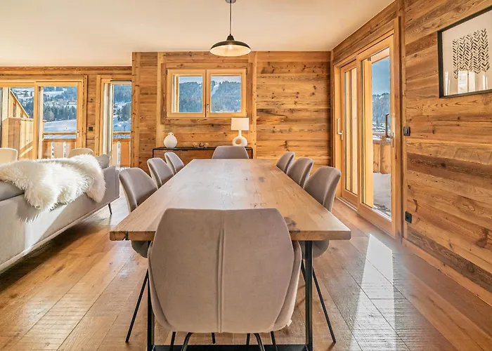 Duplex Pen Men - Les Gets, Proche Du Centre, Jacuzzi, Superbe Vue